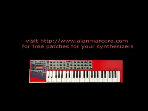 Virtual Analog Synthesizer Clavia Nord Lead 3 Trance Presets