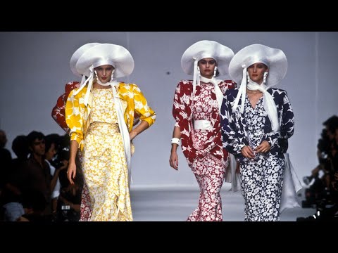 Emanuel Ungaro's Rise to FASHION Royalty in the 1980's