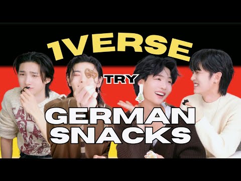 SNACK SPECIAL EP. 7 | 1VERSE Try GERMAN Snacks For The First Time!