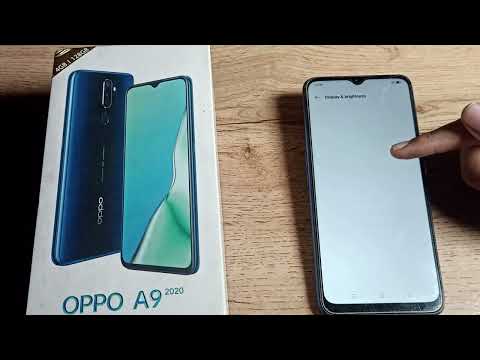 How to on eye comfort in oppo A9 phone, on eye comfort setting