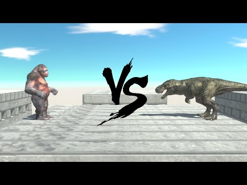 1 vs 1 Tournament on Wobbly Building ARBS | Animal Revolt Battle Simulator