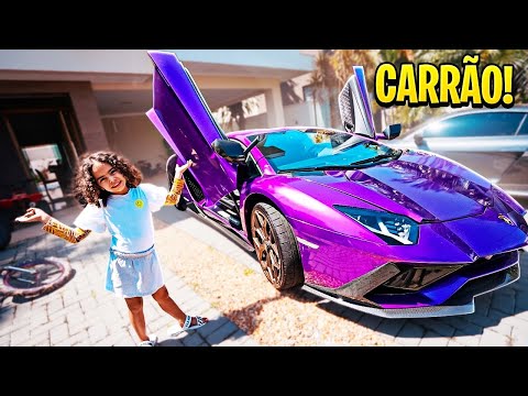 ESSE É O CARRO MAIS LINDO QUE EU JÁ VI * LAMBORGHINI AVENTADOR *