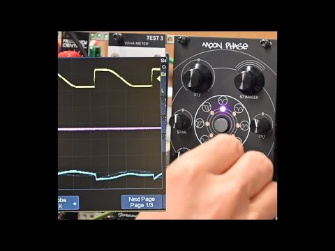 C.K builds a Moon Phase VCF from Patching Panda, eurorack