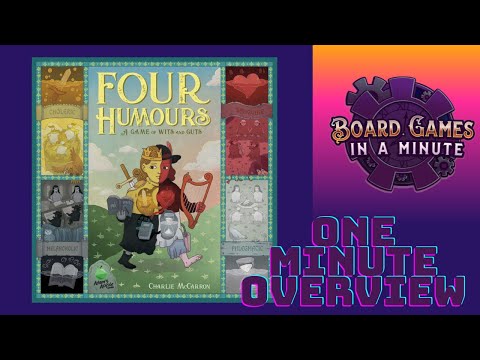 One Minute Overview of Four Humours