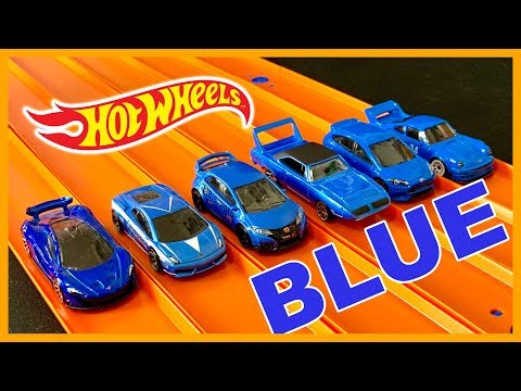 Blue Hotwheels Car