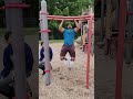 I like that pull ups bar, She says don't break that!! #pullups #FAMILYTIME #bodybuilding