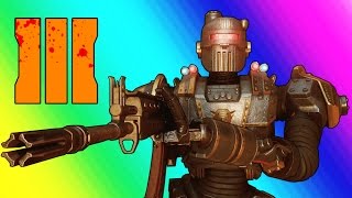 Black Ops 3 Zombies Shadows of Evil - Pack a Punch, Civil Protector Robot, &amp; Fake Easter Eggs!