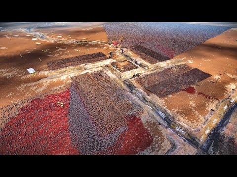 Can Roman Legion Protect Cleopatra From 350,000 Zombies - UEBS 2