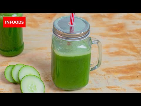 Cleanse Your Body with this Spinach, Ginger, Cucumber, and Lemon Detox Smoothie | Infoods