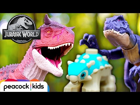 Bumpy's Daring Escape from Hungry Carnivores! | JURASSIC WORLD: CAMP CRETACEOUS