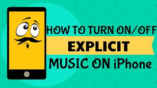 How to Turn On/Off Explicit Music on your iPhone [Apple Music]