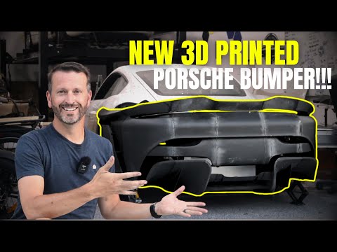 World's Biggest 3D Printed Porsche Bumper