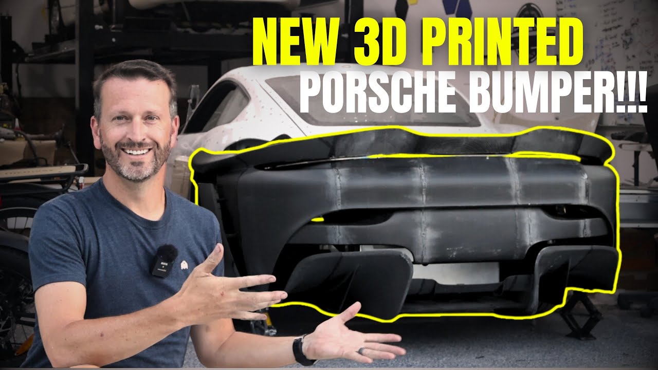 World's Biggest 3D Printed Porsche Bumper