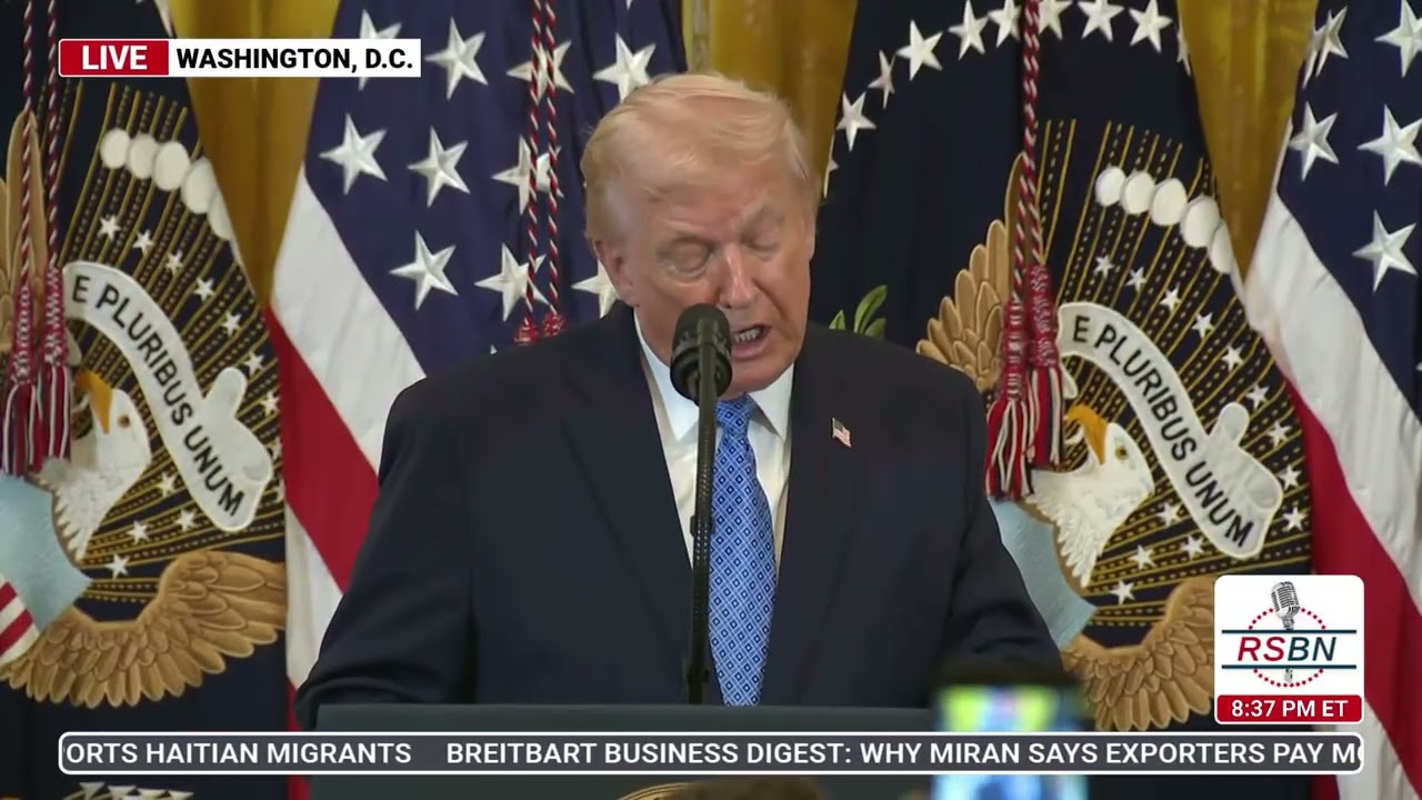 WATCH: "nations must stand together against the evil forces of radical Islamic terrorism." Trump