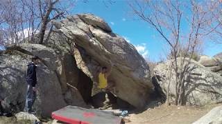 Video thumbnail: Kebab traum, 7b (sit). Targasonne