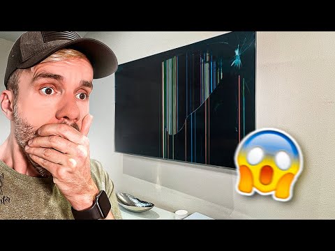 QUEBROU NOSSA TV DE 75 POLEGADAS  - Família Brancoala nos EUA