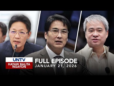UNTV: Hataw Balita Ngayon | January 21, 2026