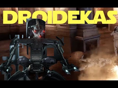 Droidekas are here! - Gameplay + Skin Showcase! - Star Wars Battlefront 2