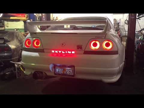 Nissan Skyline RB30/26 1000hp build...iconic tail lights last thing your ever see!!