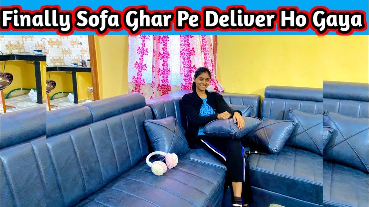 Finally Ghar Pe Sofa Deliver Ho Gaya 😍 | Vlog | Manisha Sahu