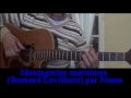 Messageries maritimes (Bernard Lavilliers ) reprise à la guitare Cover 2004