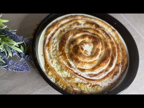 Pita od tikvica(Bosanska bundevara)                           - Zucchini-Börek /Bosnisches Gericht