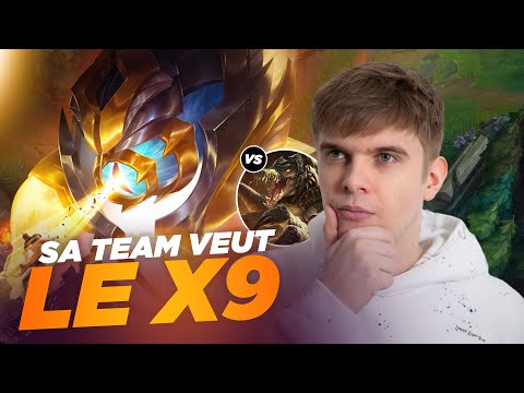RHOBALAS : SOLOQ SMURF | SA TEAM VEUT LE X9 - VEL'KOZ VS RENEKTON | LOL FR