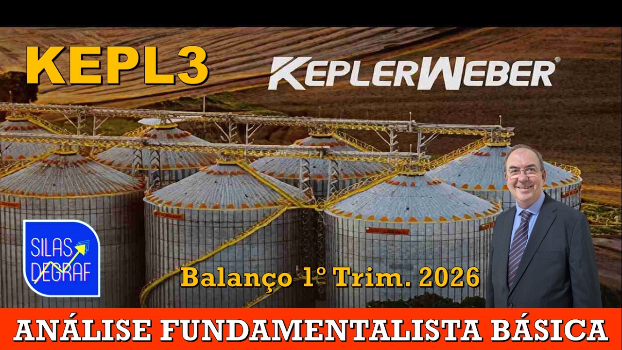 KEPL3 - KEPLER WEBER S/A. ANÁLISE FUNDAMENTALISTA BÁSICA. PROF. SILAS DEGRAF. 1o. TRIM. 2026