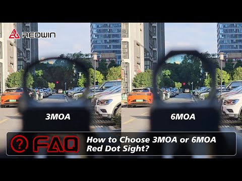 FAQ: How to Choose 3MOA or 6MOA Red Dot Sight?