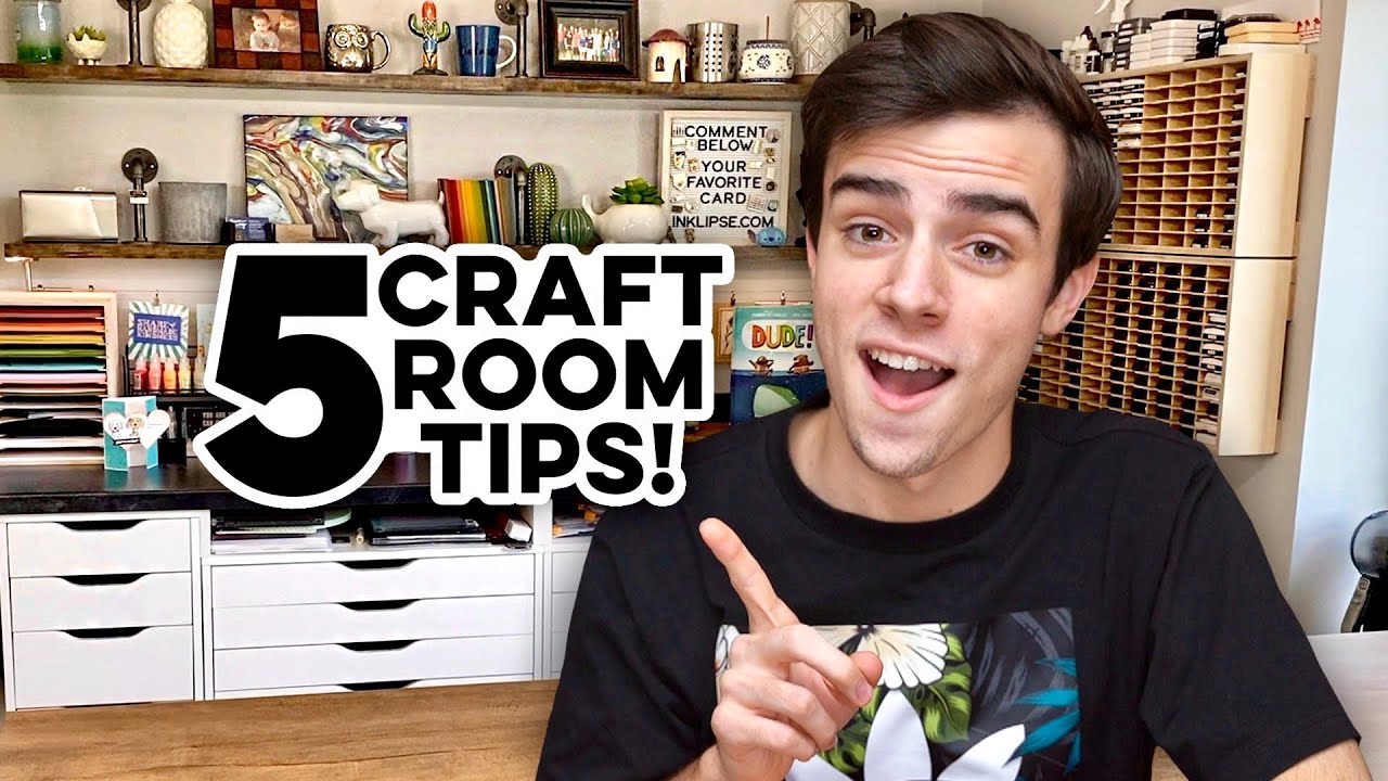 5 Tips To Create A PERFECT Craft Room!