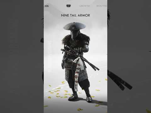 Ghost Of Yotei All Armor Sets #ghostofyotei #ghostoftsushima