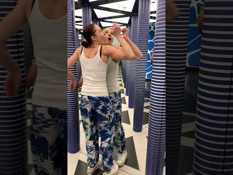 When you go through a mirror maze 😮🤦🏻‍♀️￼