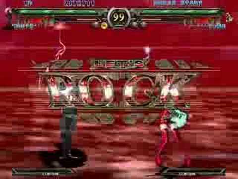 guilty gear xx reload - eddie vs i-no maniac difficulty