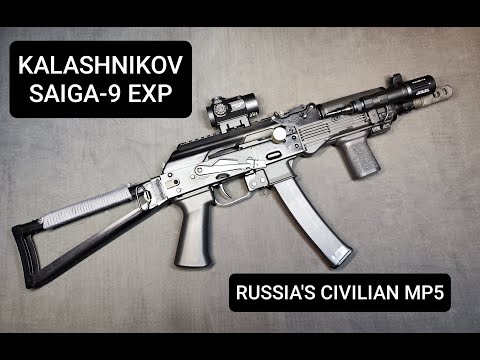 Kalashnikov Saiga-9 EXP: Russia's civilian PP-19-01 Vityaz SN - Tabletop Review Philippines