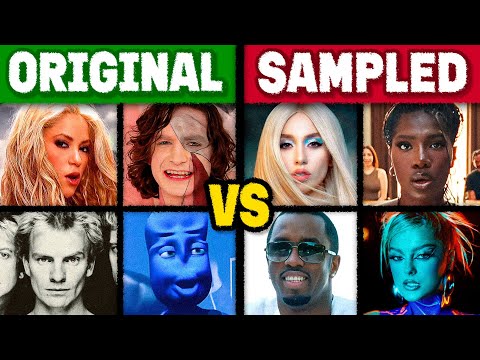ORIGINAL SAMPLE vs SAMPLED SONGS