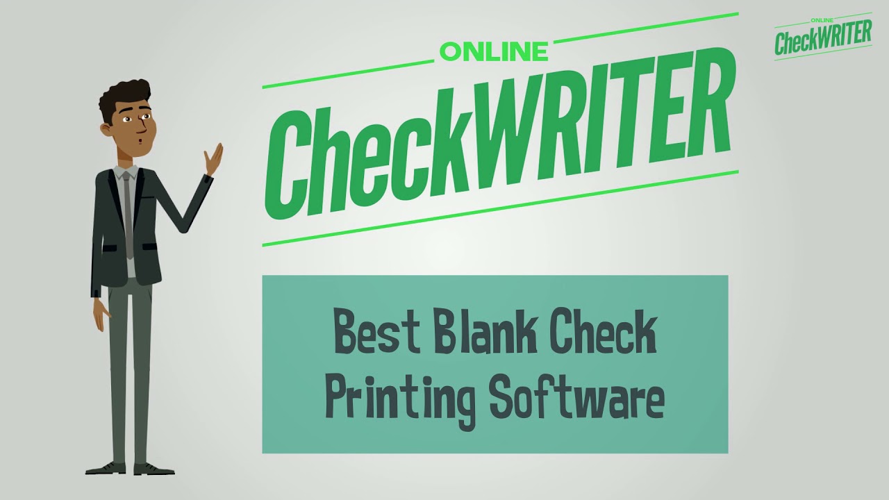 Best Blank Check Printing Software