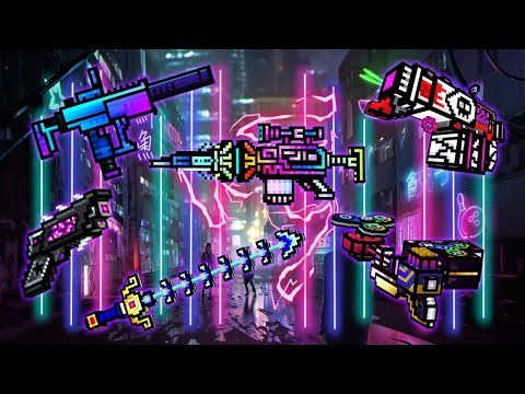 Cyberpunk Weapons - Pixel Gun 3D