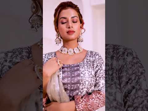 Alfaaz Kimaya Dola Silk Wholesale Gown With Dupatta Catalog – product video thumbnail