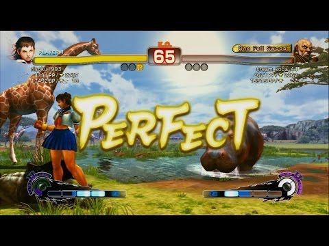 SSF4AE 2014 - Sakura (risoku1993) Vs Gouken (cream_soda_44)