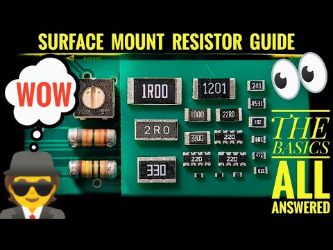 Surface Mount Resistor Guide  / SMD Resistor Soldering
