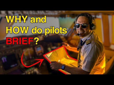 How do PILOTS prepare BRIEFINGS? LEARN how pilots give departure and approach briefings! CAPTAIN JOE