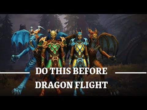 The MOST IMPORTANT Things To Do Before Dragonflight Releases