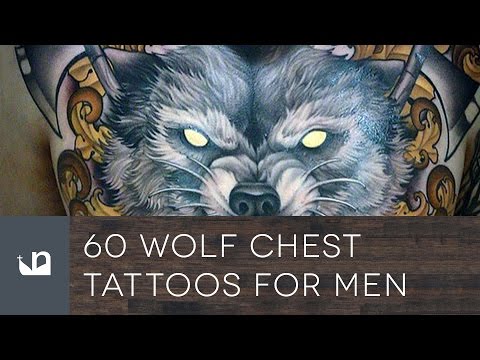 Wolf Chest Tattoo