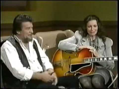 Jessi Colter & June Carter Cash sing to Waylon & Johnny from the TV show Waylon Jennings & Friends.