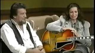 Jessi Colter &amp; June Carter Cash sing to Waylon &amp; Johnny from the TV show Waylon Jennings &amp; Friends.