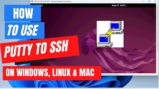 How to Use PuTTY to SSH on Windows, Linux, and Mac