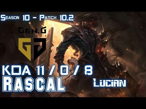 Gen Rascal LUCIAN vs JAX Top - Patch 10.2 KR Ranked