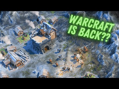 The Successor of Warcraft 3?! New RTS Game: The Scouring (Orcs Vs Humans Cast)