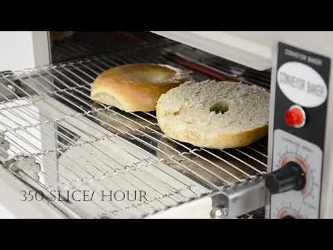 Video thumbnail for Conveyor Toaster Oven with 14″ Belt – 3.6kW, 240V, 1Ph