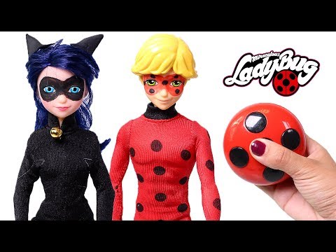 LADYBUG 🐞⚡🐾 Ladybug and Cat Noir Swap Superhero Costumes